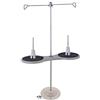 ckpsms Marca -1SET # 228776 2 Supporto Filo Rocchetto + Base in Ferro per Macchine da Cucire industriali/domestiche