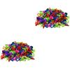 Beaupretty 100 Mini Soldatini Militari in Plastica Set Giocattoli Figure Esercito per Pose Varie per Giochi Ruolo e