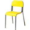 NM Sedia per Bambini Scuola Infanzia Sara Misura 2 Giallo - Conforme CAM