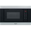 Hotpoint Ariston Forno a Microonde da incasso Capacità 20 Litri Potenza 800 Watt Larghezza 60 cm colore Acciaio - MF20S IX HA