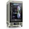 THERMALTAKE Case ThermalTake The Tower 200 Mini-Tower Vetro Temperato Verde Chiaro