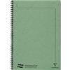 Clairefontaine 3095Z Un quaderno a spirale Notemakers Europa verde lime - A4 21x29,7 cm - 120 pagine staccabili a righe - Carta bianca 90g - copertina carta Lustrée