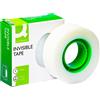 Q-Connect Nastro Adesivo Invisibile Scrivibile 19 mm x 33 m in PPL Opaco Removibile Fotocopiabile KF02164