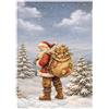 Carta di riso Silent Night Santa Claus Stamperia