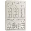 Stampo in Silicone Christmas village