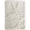 Stampo in Silicone Christmas paesaggio innevato
