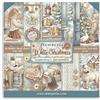 Blocco di Carte Scrap White Christmas cm 20 x 20