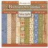 Blocco di Carte Scrap Backgrounds Silent Night cm 20 x 20