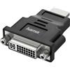 Hama Adattatore video, spina HDMI™ - porta DVI, Ultra-HD 4K, metallo, garanzia 10 anni, nero