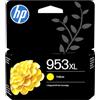 HP 953XL Giallo, Cartuccia Inchiostro Originale, Alta Capacità
