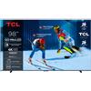 TCL 98C6K smart tv 98 pollici, QD-Mini LED, 4K HDR, Google TV, 144 Hz, Dolby Vision IQ, Atmos, Onkyo 2.1, Game Master