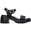 REFRESH - Sandali Donna Nero - Scarpe comode e versatili - Moda casual - Modello 17528301 (Misurare 38)
