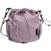 acdiac Piccola borsa a secchiello con coulisse per le donne borsa a tracolla in nylon borsa a tracolla regolabile leggera da viaggio borse da viaggio
