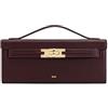 JW PEI Bria Borsa a Mano Da Donna-Structured Borgogna Scuro