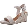 Tamaris Sandalette Crema Linen