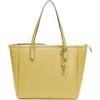 BRASS TACKS Leathercraft Borse Tote da Donna Borsa a Spalla con Tracolla Borsa Università Donna in Pelle PU con Grande Gapacità（Giallo Senape）