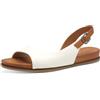 Jana 8-28160-42, Sandali bassi Donna, Bianco , 42 EU