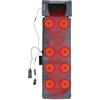 ZHDPYHDD Tappetino massaggiante Shiatsu con calore, 20 testine, 10 motori
