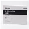 SIGMA Contemporary 18-50mm F2.8 DC DN per attacco Canon RF [Nuovo di zecca] #...