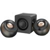 Creative Altoparlanti per computer Creative Pebble X Plus 2.1 con subwoofer, colore nero.
