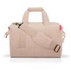 reisenthel allrounder M twist coffee - Versatile borsa da medico per viaggi, lavoro e tempo libero - Con pratica funzione trolley clip-on