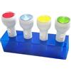 4 Pezzi Torcia a LED con Filtri Colorati Regolabile Luce Portatile per Bambini