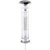 grundig Edco, termometro a energia solare, color argento, 871125289640