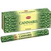 DHOBIA Hem Cannabis Bastoncini di incenso 6 x 20 + DHOBIA® Crystall Balls