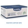 CAFFE' BORBONE KIT ECO ACCESSORI 50PZ BICCHIERINI + PALETTE + ZUCCHERO (MASTER CARTON 10PZ)