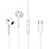 CONCEPTRONIC BRENDAN02W - AURICOLARI EARBUD - WHITE - USB-C