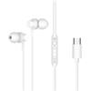 CONCEPTRONIC BRENDAN03W - AURICOLARI IN-EAR - WHITE - USB-C