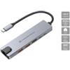 CONCEPTRONIC DONN29G - DOCKING STATION 6-IN-1 USB-C (M) 3.2 / HDMI 4K 60HZ, USB-A 10GBPS, USB-C 10GBPS, GBE, 140W USB PD 3.1