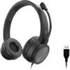 CONCEPTRONIC POLONA05B - CUFFIE OVEREAR - MICROFONO NOISE CANC. - CONTROLLO VOLUME - USB-A