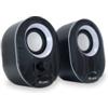 EQUIP 245333 - SPEAKER 2.0 - 6W - USB-A POWER - BLACK / WHITE