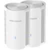HIKVISION DS-3WRM12GC/2 - MESH SYSTEM WI-FI 5 GIGABIT AC1200 - 2 NODI