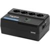 VULTECH UPS700VA-XS - UPS LINE INTERACTIVE CON ONDA PSEUDOSINUSOIDALE 700VA - 2 USB