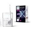 Philips Sonicare Irrigatore Orale Power Flosser 3000 - Per denti e gengive modello HX3711/20, White, 1.0 unità, Sonicare 3000, Bianco, Con contenitore
