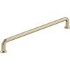Amerock Factor BP36964BBZ - Maniglia per armadietto champagne dorato da centro a centro, 256 mm