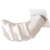 YunJove Ganci Appendini Da Parete Decorativi a Forma di Mano Porta Cappello Porta Asciugamani in Resina Accessorio per Ingresso Soggiorno Cucina Bagno Adatti, Bianco