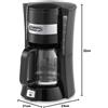 DeLonghi Macchina da Caffè Americano con Filtro 1,25 Litri ICM15210.1 900W
