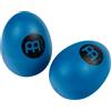 Meinl Percussion Egg Shaker Pair - 2 Shaker Ovetti con Suono Morbido e Pulito - Regalo per Musicisti - Plastica, Blue (ES2-B)