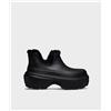 Crocs Sabot Stomp Lined Shorty Boot Nero Unisex