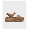 Crocs Sandali Soho con cinturino a Y Seppia Donna