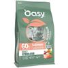 Oasy Adult Sterilized Salmone - Crocchette per Gatti Sterilizzati - 1,5 kg