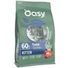 Oasy Kitten Tonno - Crocchette per Gattini Alta Digeribilità - 1,5 kg