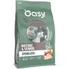 Oasy Mature & Senior Sterilized Pollo - Crocchette Gatti Anziani - 1,5 kg