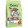 Oasy Original Sterilized Manzo - Crocchette per Gatti Sterilizzati - 1,5 kg