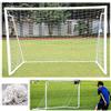 Tbest Rete di scopi da calcio, rete di scouti, rete di scopi, rete di scopi, rete da calcio durevole, rete di ricambio per telaio di palo di scopo di dimensioni originali (8 x 6 ft)