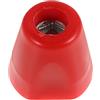 VICASKY Dado Filettato di Sostituzione per Attrezzatura da Scherma, Accessorio Resistente in Acciaio Inossidabile e Plastico Rosso per Riparazione e Kit di Sostituzione
