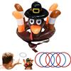 Genérico Giochi di carnevale per esterni, attività di lancio di cappello di gonfiabile, giochi all'aperto, per compleanni, campeggio, spiaggia, aula, scuola, carnevale, picnic e cortile posteriore